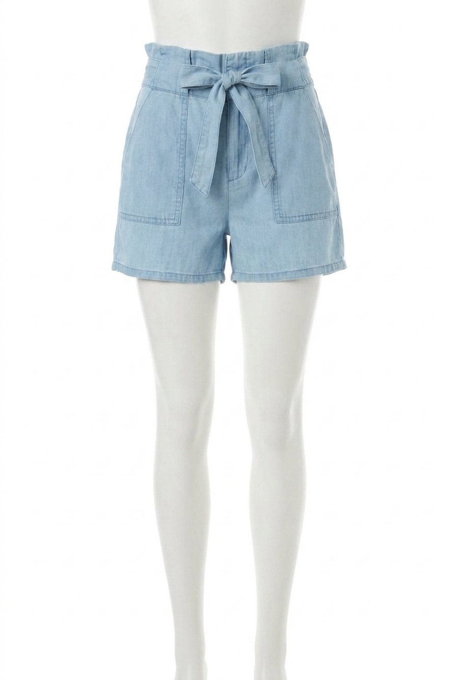 NEW BISHOP + YOUNG summertime tencel short in chambray